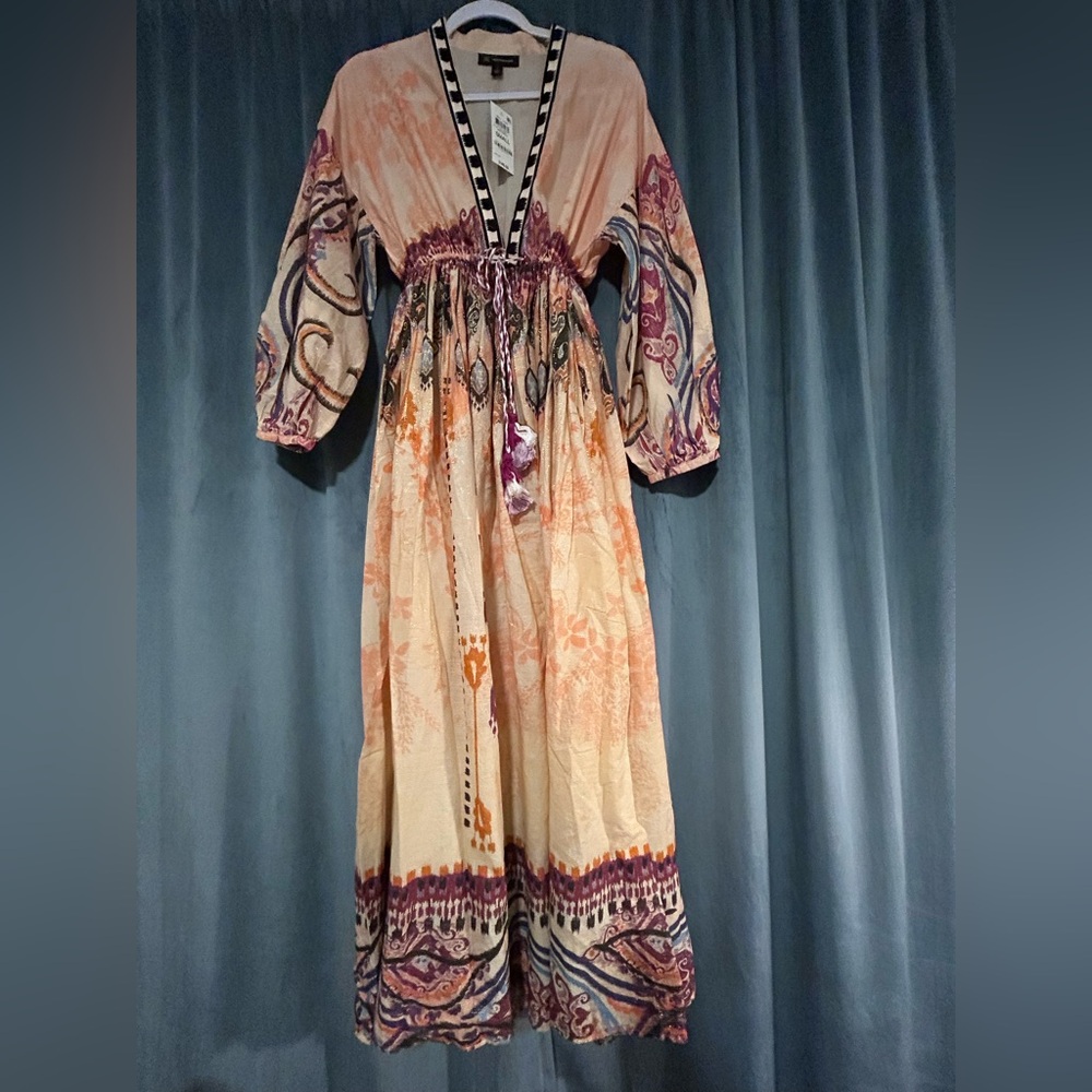 NWT INC International Concepts Multicolor Boho Dress - Women’s Size Small - Picture 5 of 5